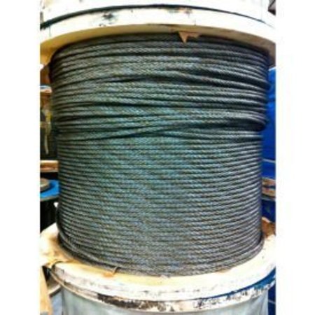 SOUTHERN WIRE Southern Wire® 250' 1/4" Dia. 6x19 Improved Plow Steel Bright Wire Rope 002400-00140